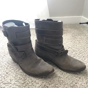Grey Booties